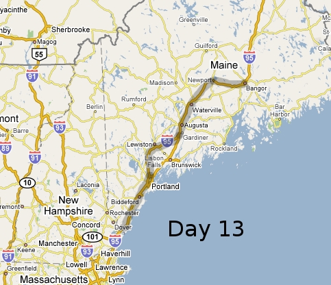 Travel; Day 13