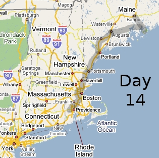 Travel; Day 14