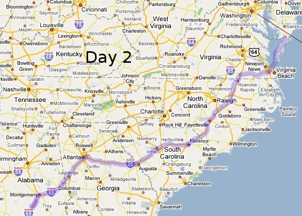 Travel; Day 2